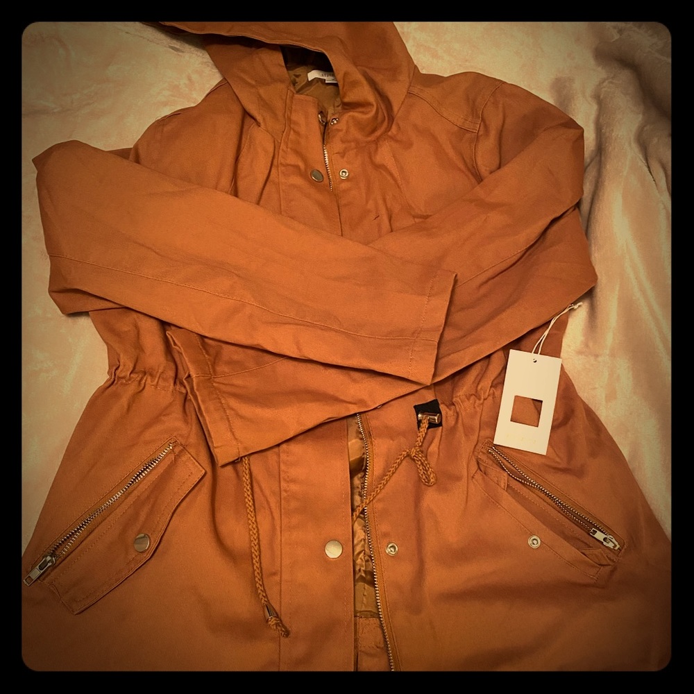 New jacket with tag
